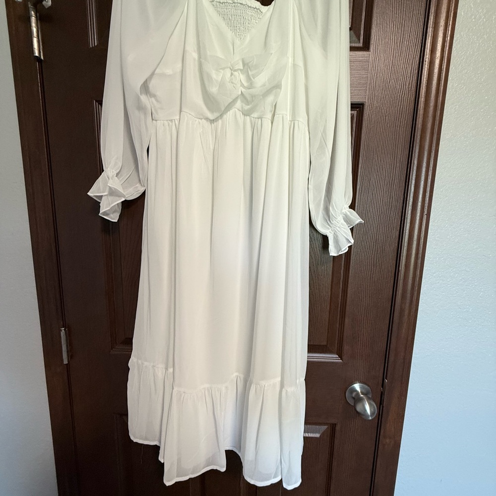 Elegant White Dress
